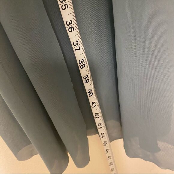 Balera Weissman Dance Costume High Neck Halter Dress
Maxi sage green D11656 SA - Picture 8 of 14